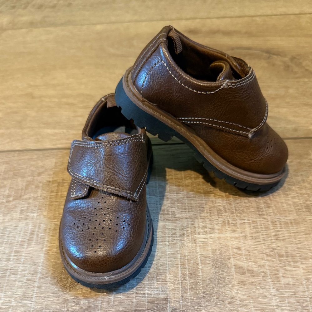 Carter's Brown Toddler Dress Shoes